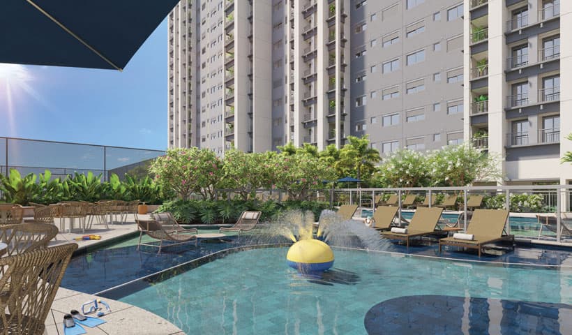 Azzure Resort Life — 2 Dorms 63m² com Vaga | Cidade de Deus, Osasco — apartamento para venda em Cidade de Deus