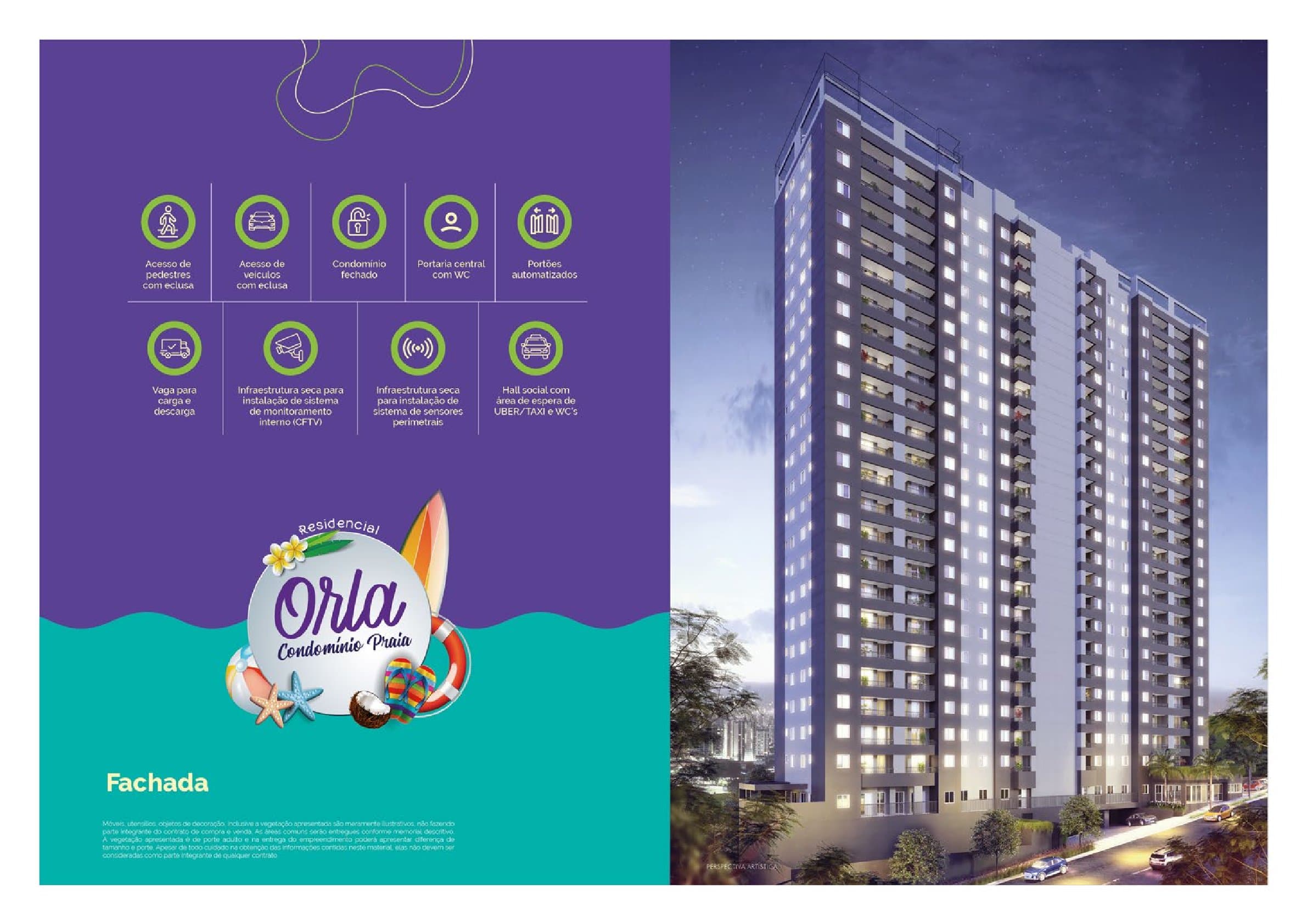 Orla Condomínio Praia - 2 Dorms 39m² | Jardim Conceição, Osasco — apartamento para venda em Conceição